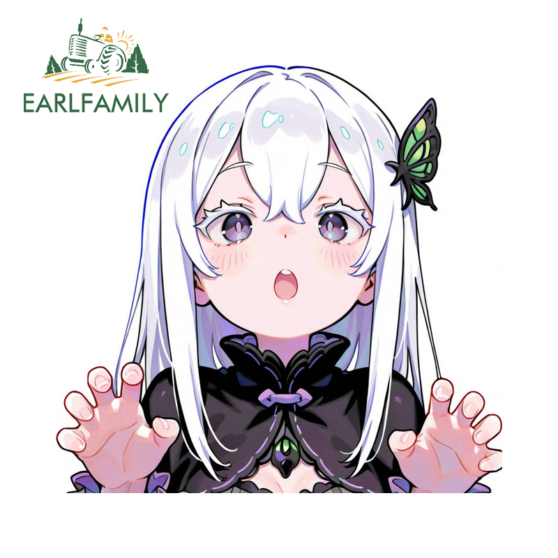 Fishing Line Box - EARLFAMILY Echidna милые автомобильные наклейки креативные