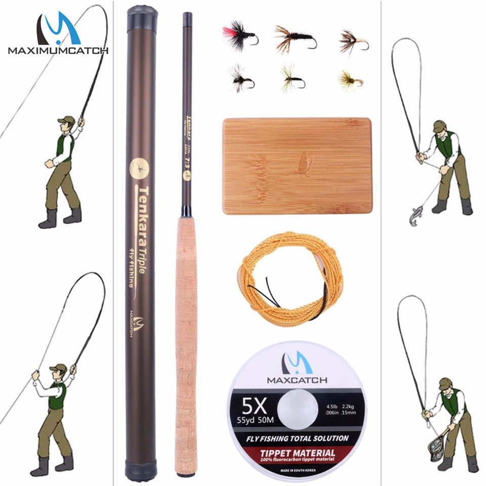 Fishing Line Box - Maximumcatch 9-13 футов V-Tenkara Rod наряд