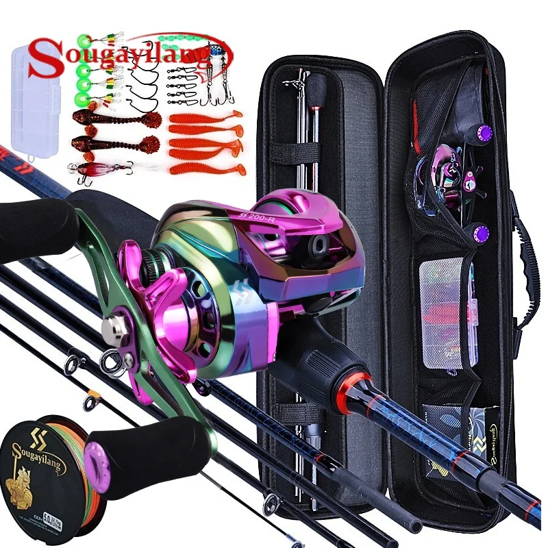 Fishing Line Spooler - Удочки и катушки Sougayilang, 5-секционная карбоновая