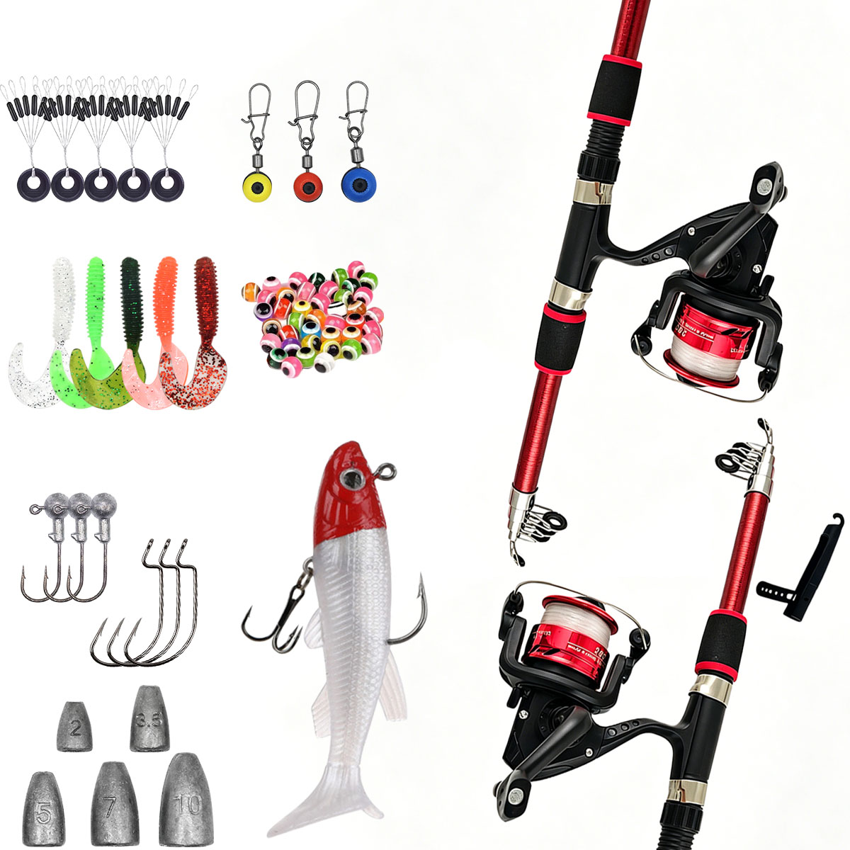Комплект для спиннинговой рыба – обзор и цена Fishing Line Spooler